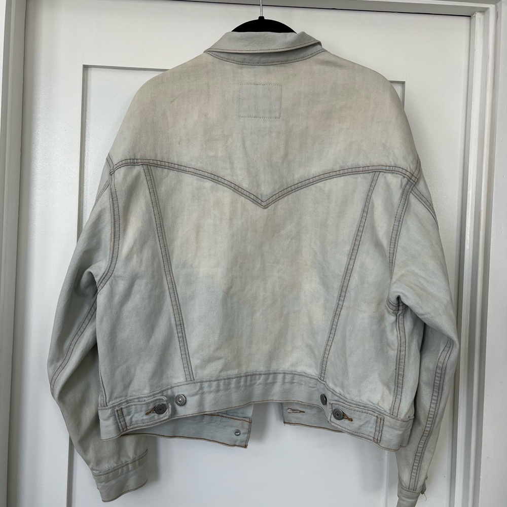 Levi's Light Gray Jean Jacket - image 6